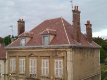 Nouvelle couverture en tuile plate Terreal Bocage Bastide et reprise des lucarnes. 