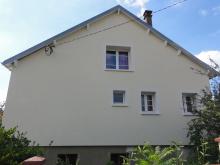 La réalisation d'une Isolation Thermique Extérieure (ITE) : 10) Rendu final avec pose de nouvelles rives en zinc